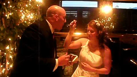 Steven & Kristine Slater Wedding Cake