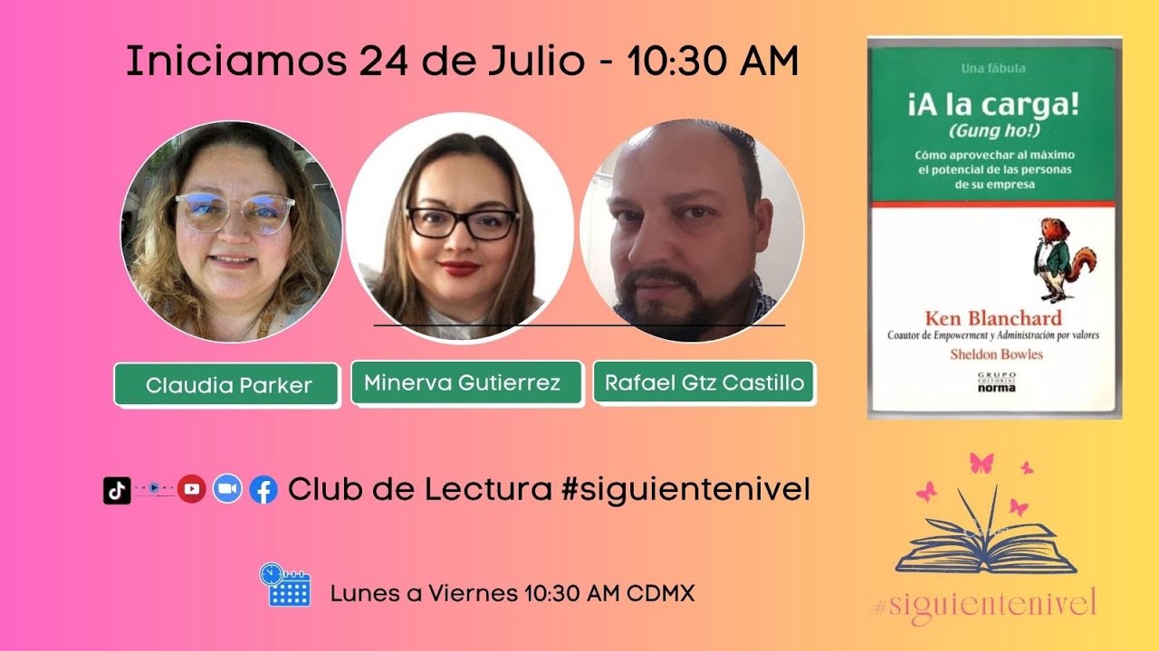 DIA 1 A LA CARGA Gung Ho de Ken Blanchard y Sheldon Bowle YouTube