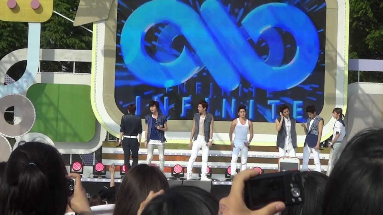 120504 SBS희망 TV - Infinite - rehearsal 1