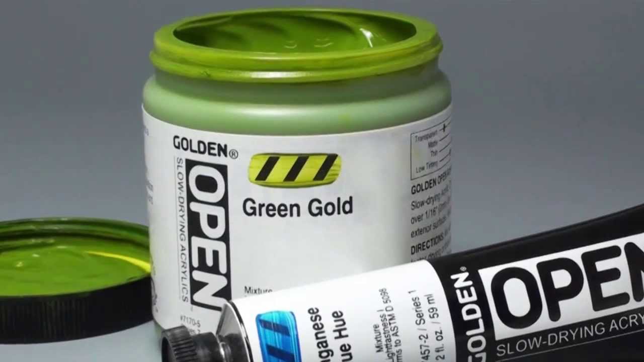 Golden OPEN Acrylic Colors