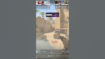 Лучший ванвей Смок на Сити на карте Mirage CS2! #cs #csgo #cs2 #ксго #shorts #counterstrike #mirage