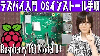 ラズパイ入門 OSインストール手順から使い方の紹介【Raspberry Pi3 Model B+】