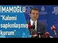 İmamoğlu'ndan Akit muhabirine: "Temsil ettiğiniz kurum gazete kimliğini taşımıyor"