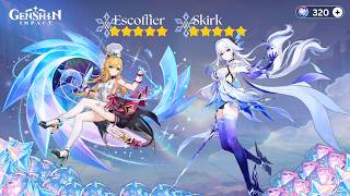 I Spend Everything as An F2P for Skirk and Escoffier - Genshin Impact 6.4