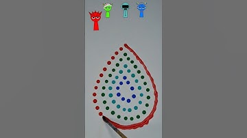 ASMR Color Mixing #sprunki #satisfying #asmr #color #oddlysatisfying