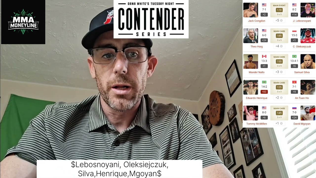 BEST BETS: DWCS SEASON 9 WEEK 