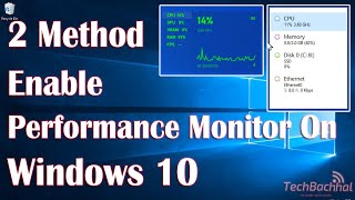 Enable Windows 10 Performance Monitor Widget - 2 Fix How To screenshot 5