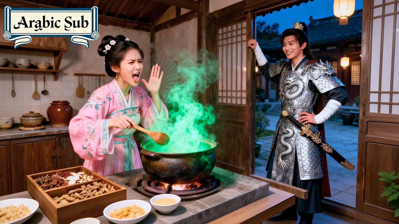 الجميع يخاف من المدير البارد! لكن الخادمة الشرهة ذاقت دواءه و عملت وجه مُر! كتير لطيفة!