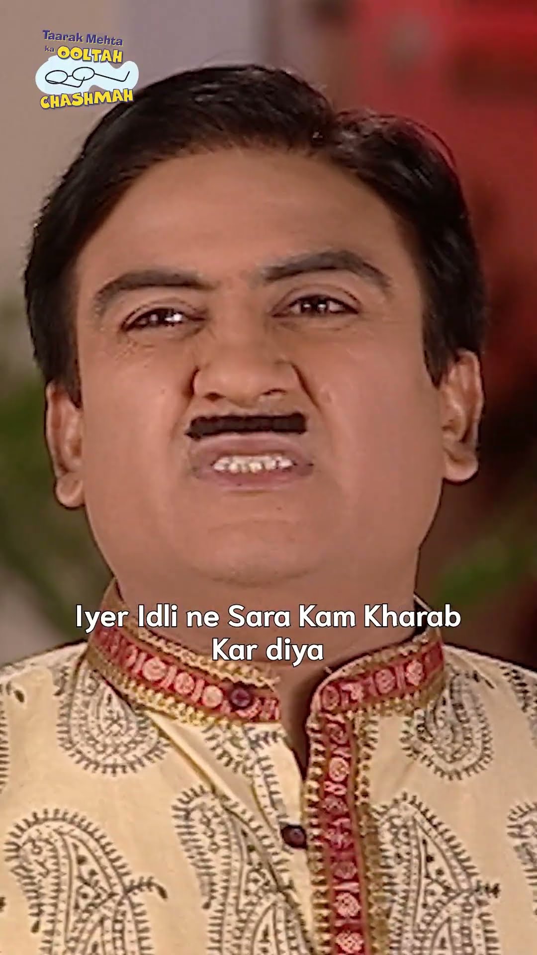 Iyer idli ne sara kam kharab kar diya! #tmkoc #comedy #relatable #shorts #comedyvideo #employees