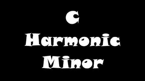C Harmonic Minor - Groovy Jam Track