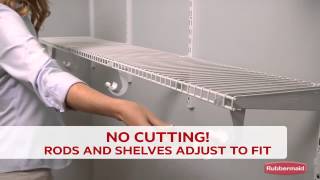 Rubbermaid HomeFree Closet Kits