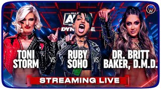 Information 🔴 LIVE - AEW DYNAMITE (FEBRUARY 15,, 2023) Ft.  Toni Storm vs. Ruby Soho vs. Dr. Britt Baker News