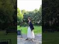 Perfect match! Irregular suit + little white skirt! #love #dress #dancevideo #shortsviral #school