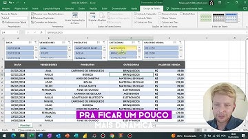 FUNÇÃO SOBTOTAL COM SEGMENTAÇÃO DE DADOS
