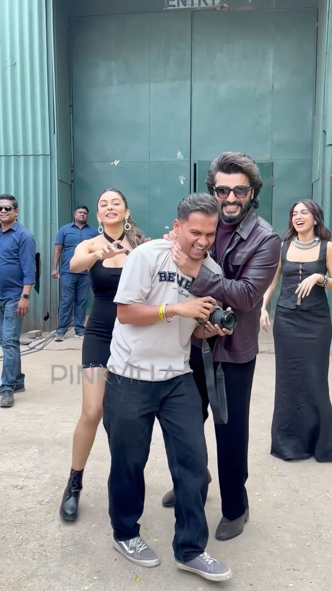 Arjun Kapoor, Bhumi Pednekar \u0026 Rakul Preet’s Fun BANTER With Paps? #shorts #bollywood #funny