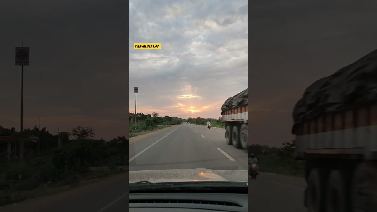 Sunset and Ride. 🚗🌄 