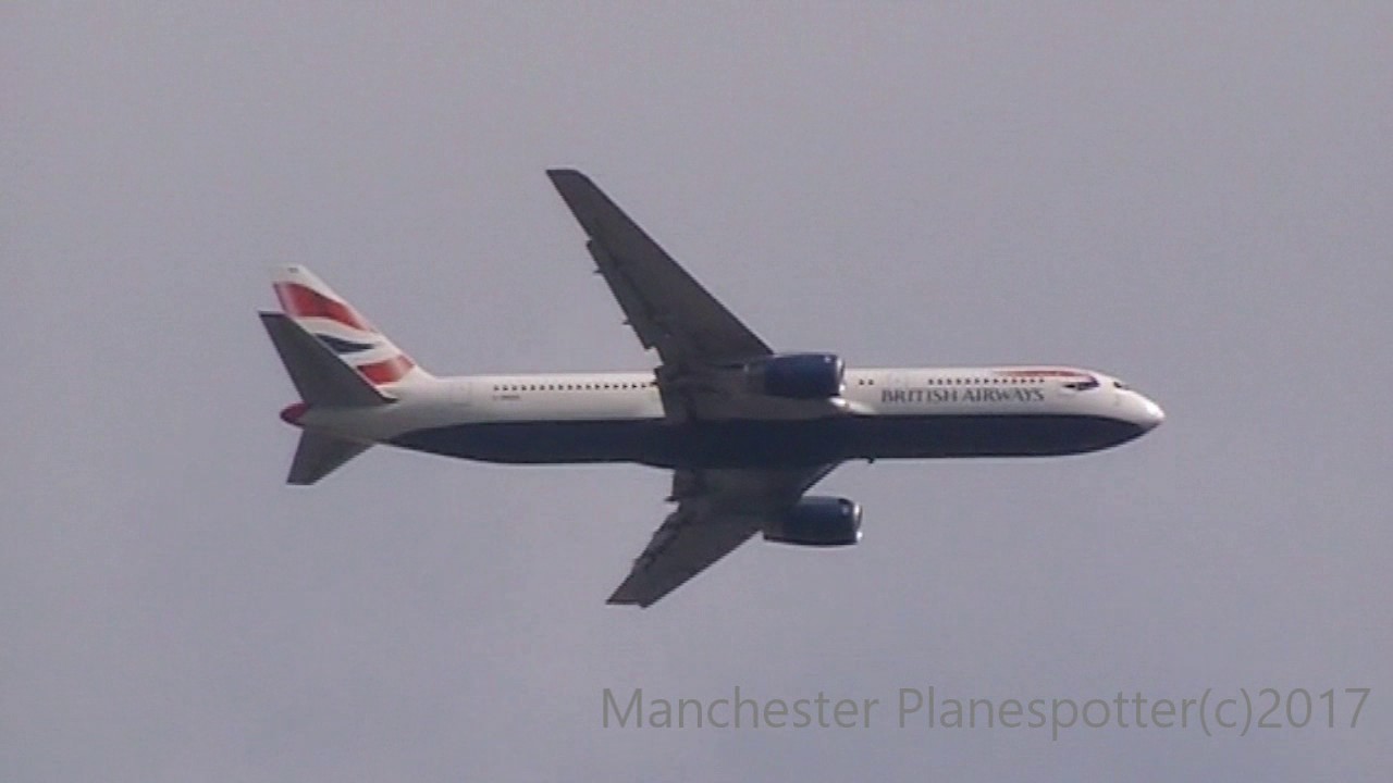 British Airways Boeing 767336ER GBNWB On BA1396 Heading