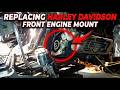Replacing Harley FRONT Motor Mounts 2009-2016