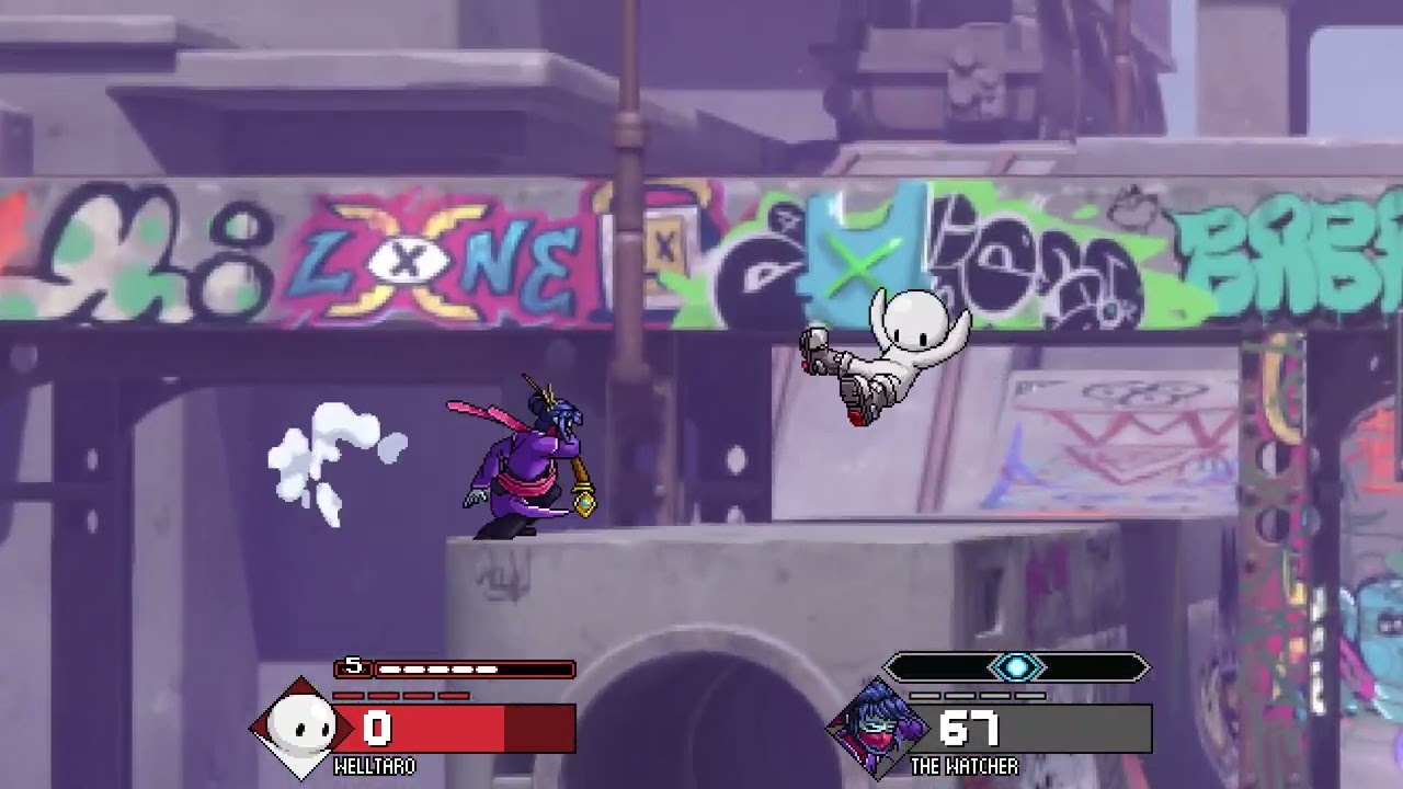 Combo Devils Skatepark Stage (Fraymakers custom stage)