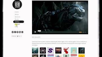 View - Full Site Responsive WordPress theme. Styles.
