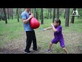 Boxing for kids timing sense of distance highspeed simulator evnik    