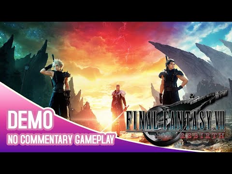 Final Fantasy VII Rebirth 【PS5】 DEMO │ Fall of a Hero in Nibelheim │ English VA