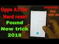 Oppo A37fw Hard reset || forget lock easy solution