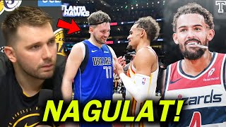 Tila Nagulat Si Luka Doncic Matapos Malaman Na-Trade Na Rin Si Trae Young Ng Atlanta Hawks