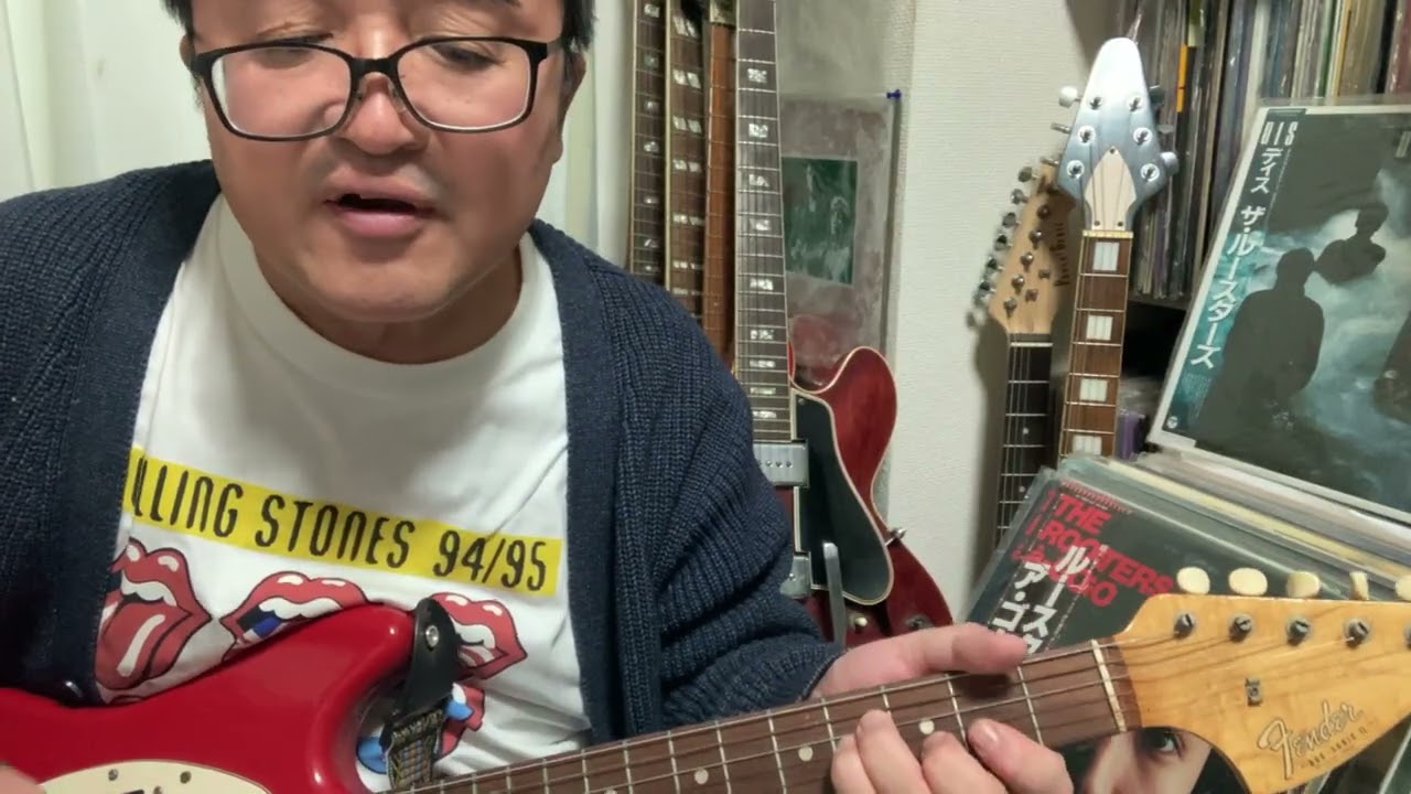 guitarCOVER】LET'S ROCK/THE ROOSTERS #ROOSTERS #ルースターズ