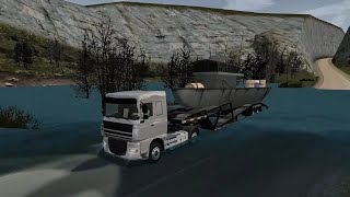 Euro Truck Driver Evolution: Boat Transport | Full HD Gameplay Ultra Graphics screenshot 1