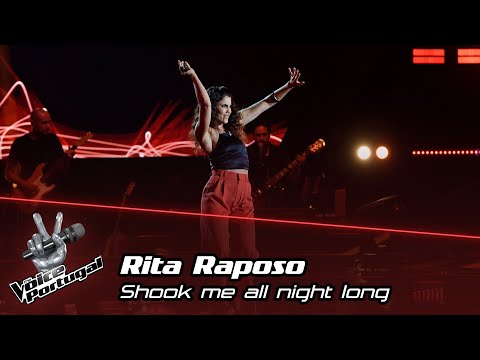 Rita Raposo – “Shook Me All Night Long” | Provas Cegas | The Voice Portugal