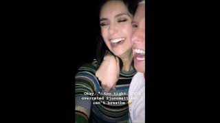 Nina Dobrev at Glen Powell's 30th Birthday Party in Los Angeles