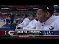 03/15/2014 Georgia vs Kentucky Men's Basketball Highlights