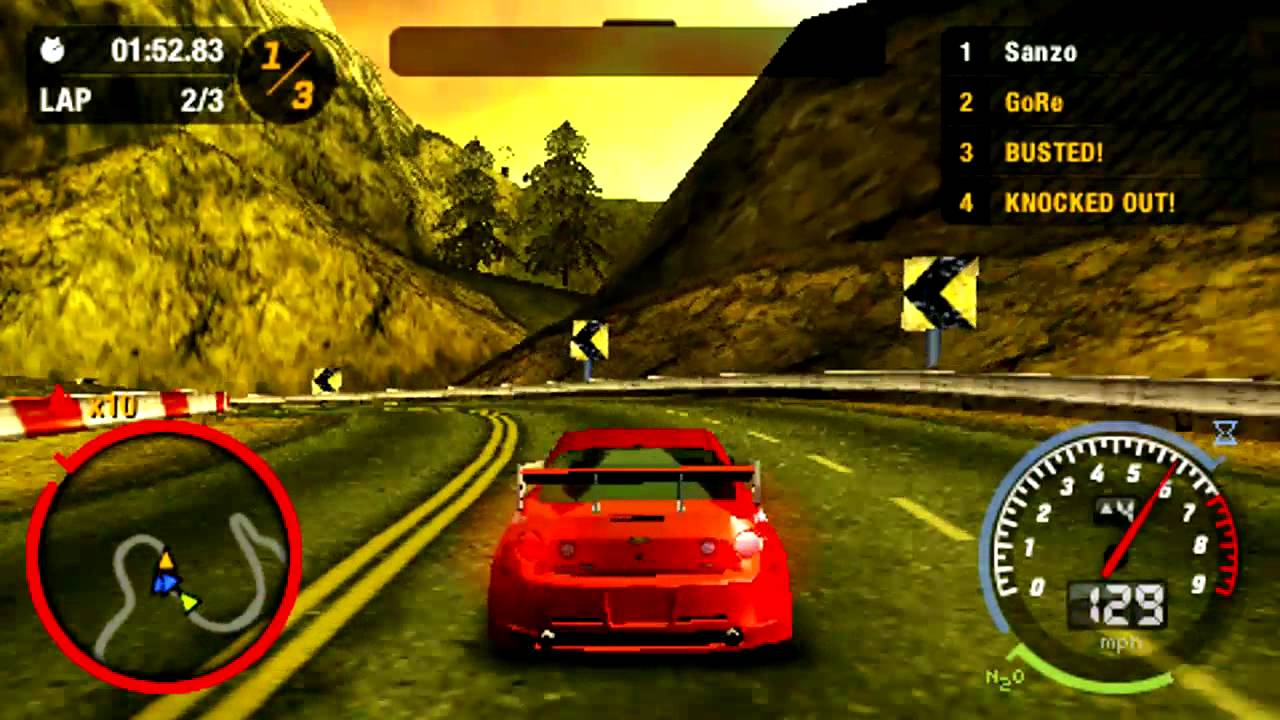 Need For Speed Most Wanted PSP Gameplay YouTube