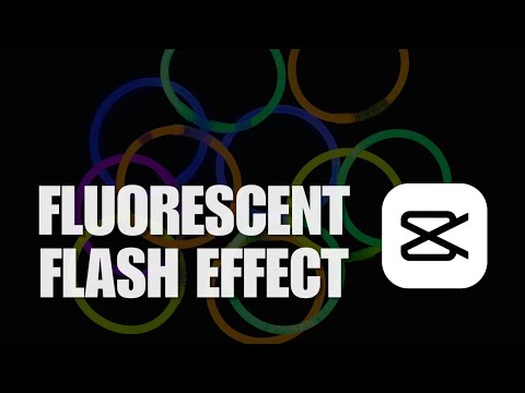 How to add the COOLEST new effect on CapCut: Fluorescent Flash!?