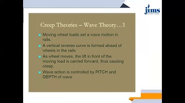 Transportation Engineering II   Lec 6   Creep in Rails   Vivek Singh
