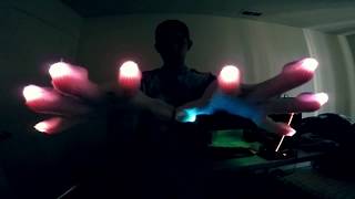 LED Glove Light Show \