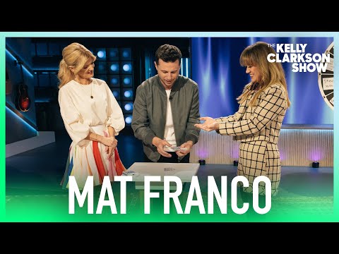 AGT Winner Mat Franco Shocks Kelly Clarkson With Mind-Blowing Card Trick