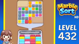 Marble Sort Level 432 Solution Walkthrough