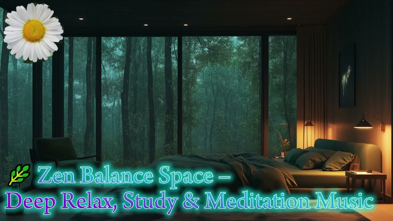 🌿 Zen Balance Space – Deep Relax, Study & Meditation Music