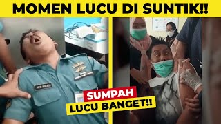 MOMEN LUCU TAKUT DI SUNTIK!! BIKIN KETAWA SAMPAI MENCRET!! LUCU BANGET SUMPAH!! KOCAK ABIS!!