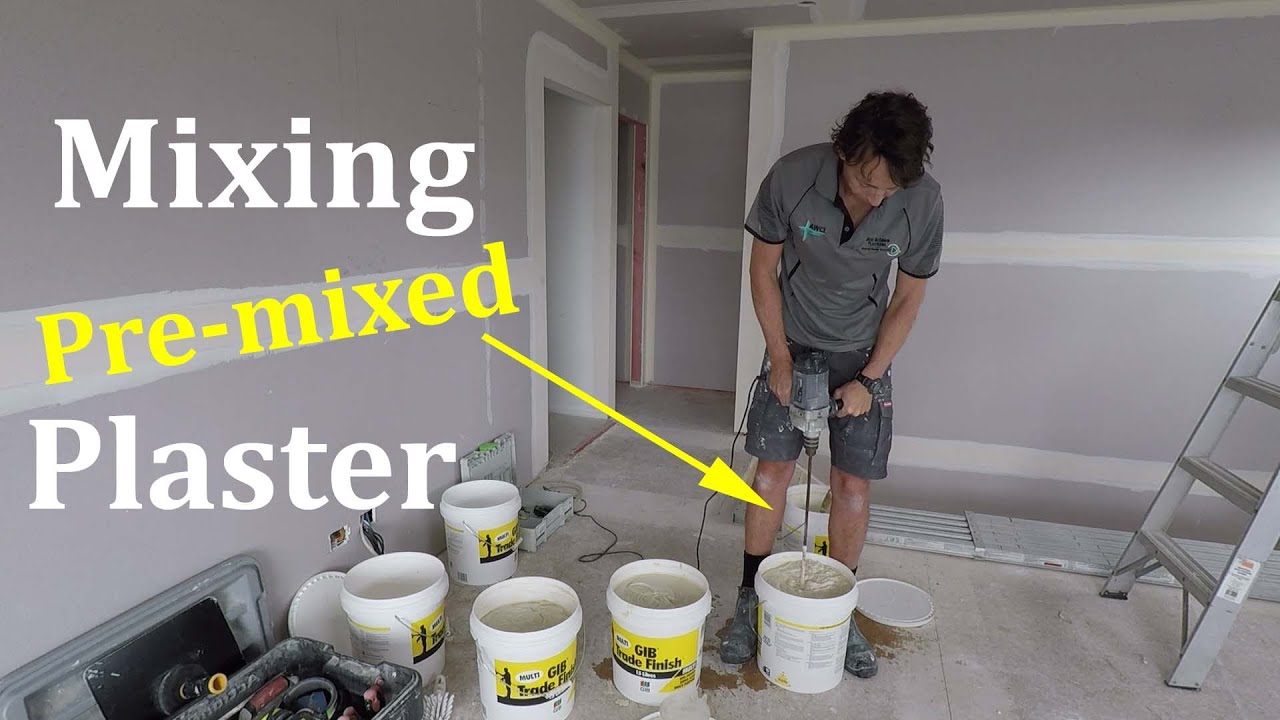 how-to-mix-drywall-mud-easy-youtube