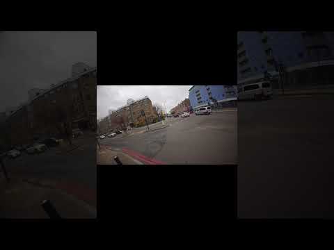 Illegal Motorbike / Driving In A Cycle Lane