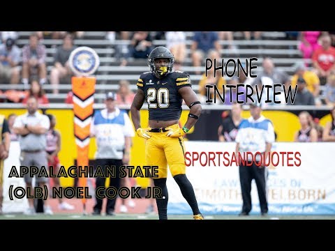 Sit Down With Appalachian State Noel Cook Jr. SportsAndQuotes Ep.31