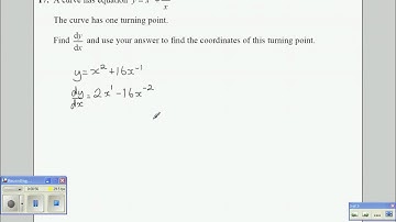 2007 May 3H q 17 Differentiation