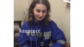 Русская поёт на казахском