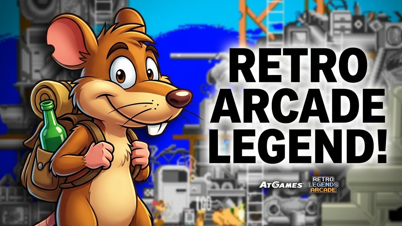 Peter Pack Rat - Retro Legends Arcade 60 - Flipper Friends Games