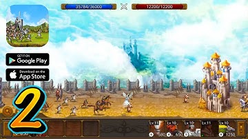 Kingdom Wars 2 Gameplay Walkthrough Part 2 – Unlocking Advanced Units! (iOS, Android)