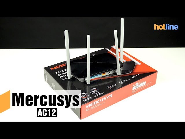 Видеообзор Mercusys AC12 - ITC.ua