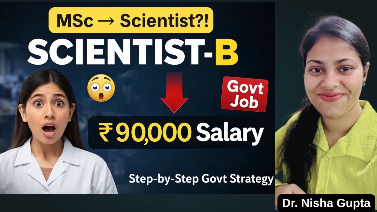 How to become Scientist B After MSc |Complete Roadmap | Biodotcom | #scientist #biotechnology 